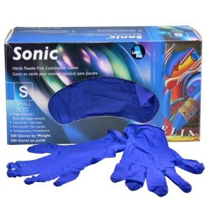 Sonic 300 Nitrile Powder Free Gloves 300/BOX