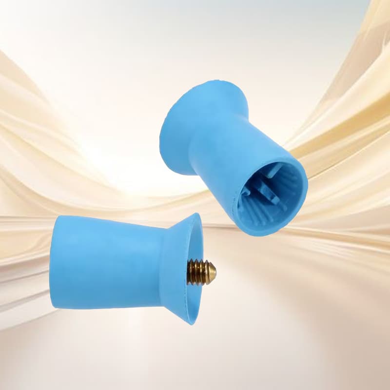 Prophy Cups , Screw type blue , 100 Pcs /Box