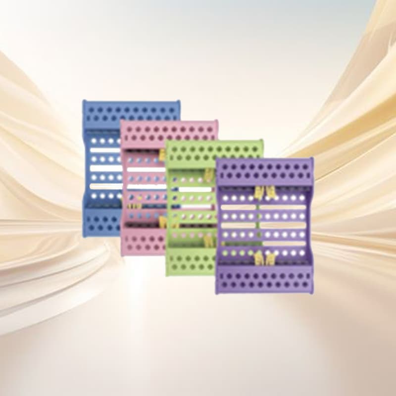 Dental Cassette Rack /Blue/Green, For 10pcs, 1Pcs /Box