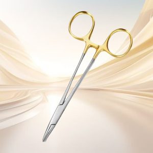 Needle Holder / Mayo Hegar  with T.C  /14 cm  / Gold /1 pc