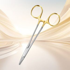Needle Holder / Webster with T.C / 12.5 cm  / Gold /1 pc