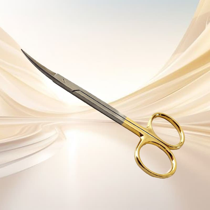 Scissors / Goldman-Fox Curved with T.C / 13 cm/1 pc