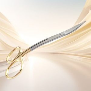 Scissors / Goldman-Fox Body Curved with T.C / 13 cm/1 pc